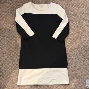 Black and White Women's Dress